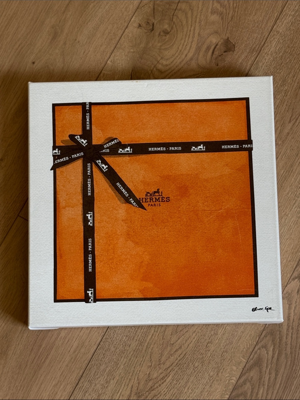 The Oliver Gal Painting Company The Perfect Orange Box Print